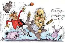 شوخی جدید افشارزاده!/کاریکاتور