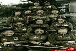 تک تیر اندازهای زن روسی /عکس