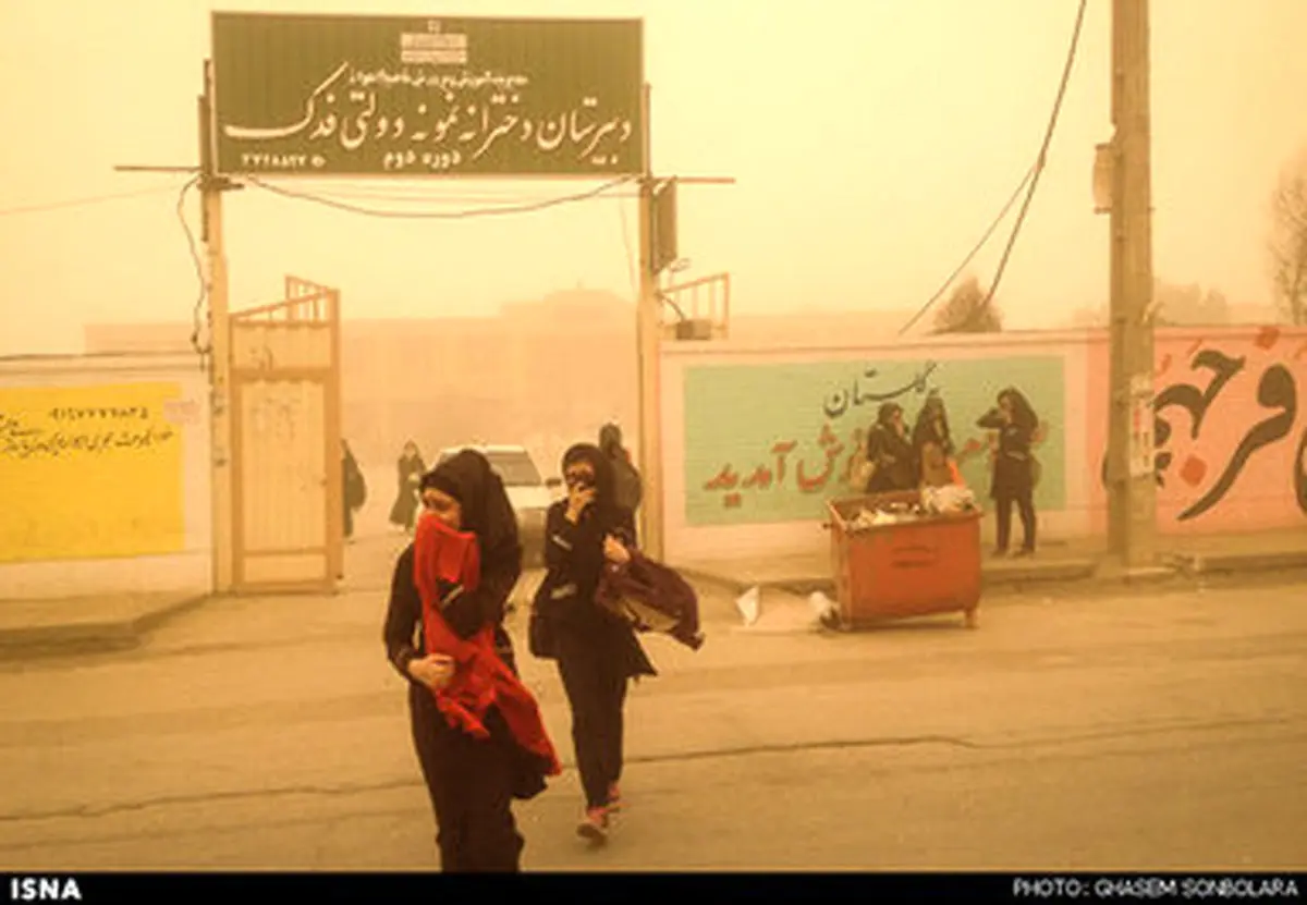 اهواز زیر خاک/گزارش تصویری