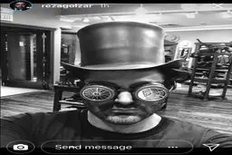 تصویری از ظاهر عجیب محمدرضا گلزار