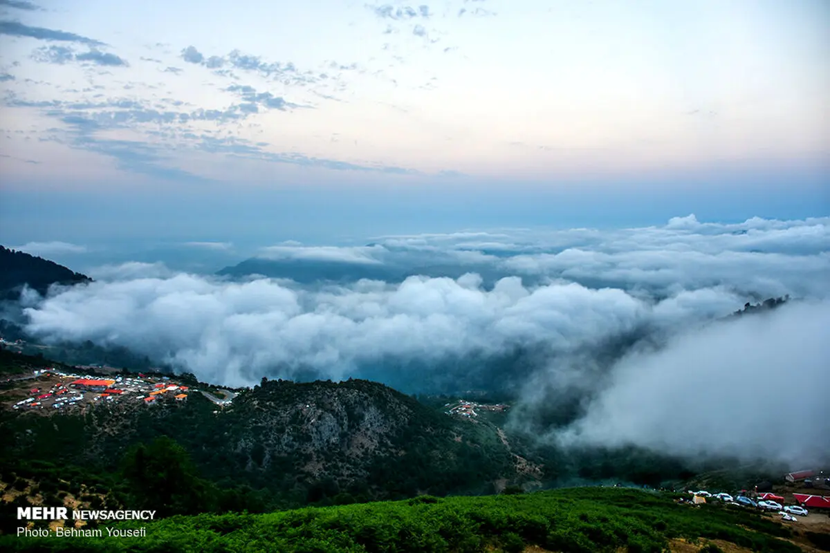 طبیعت زیبا و بکر گردنه حیران - اردبیل