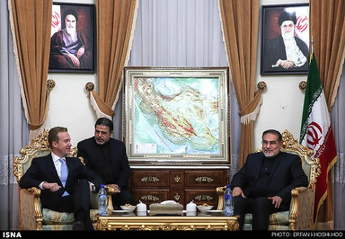 دیدار وزیر امور خارجه نروژ با دبیر شورای امنیت ملی /گزارش تصویری