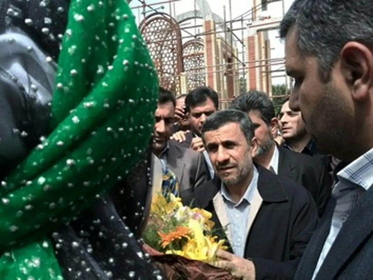 حواشی سفر احمدی نژاد به شهرکرد/تصاویر