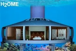 خانه‌ای در کف اقیانوس /تصاویر