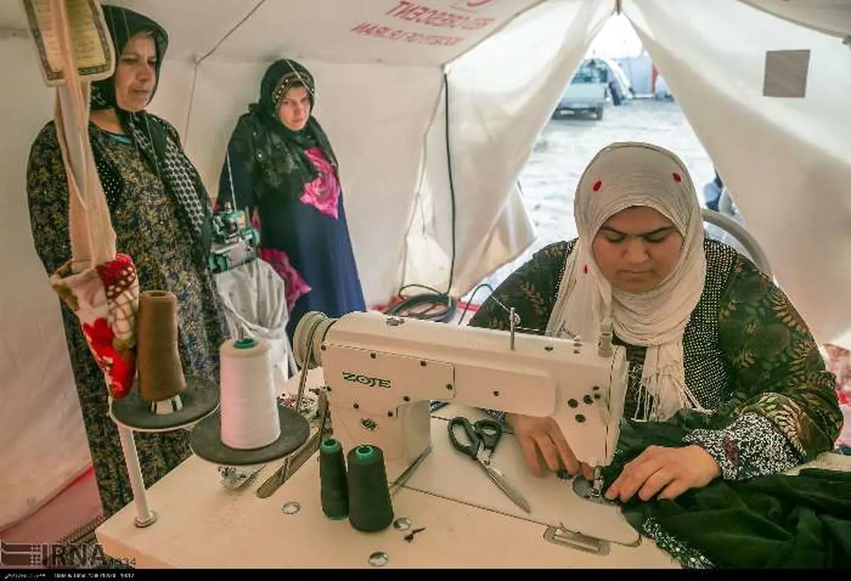 چرخ‌هایی برای چرخش زندگی در مناطق زلزله زده/تصاویر