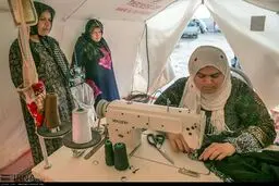 چرخ‌هایی برای چرخش زندگی در مناطق زلزله زده/تصاویر