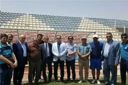 عکس/ حضور مسئول فنی اینترمیلان در آکادمی استقلال