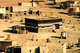 عکس کمتر دیده شده از کعبه/ عکس
