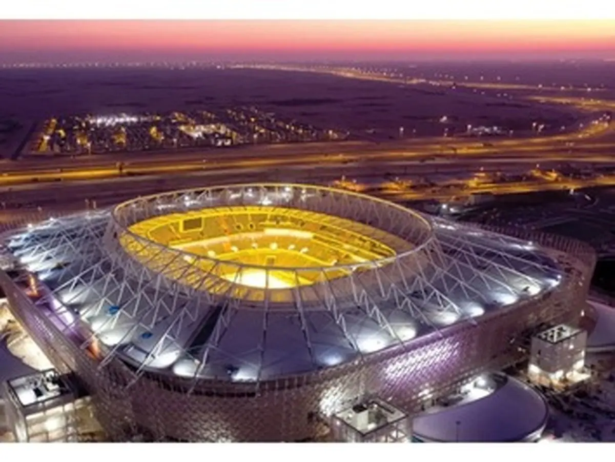 تصاویر زیبا و دیده نشده افتتاح چهارمین استادیوم جام جهانی قطر