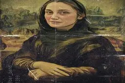 هدیه تهرانی در قاب نقاشی معروف+عکس