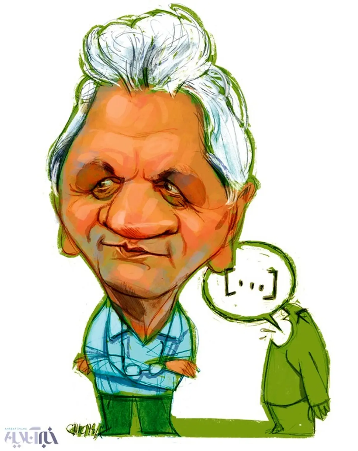 امیر حاج‌ رضایی و لمپن‌ها!/کاریکاتور