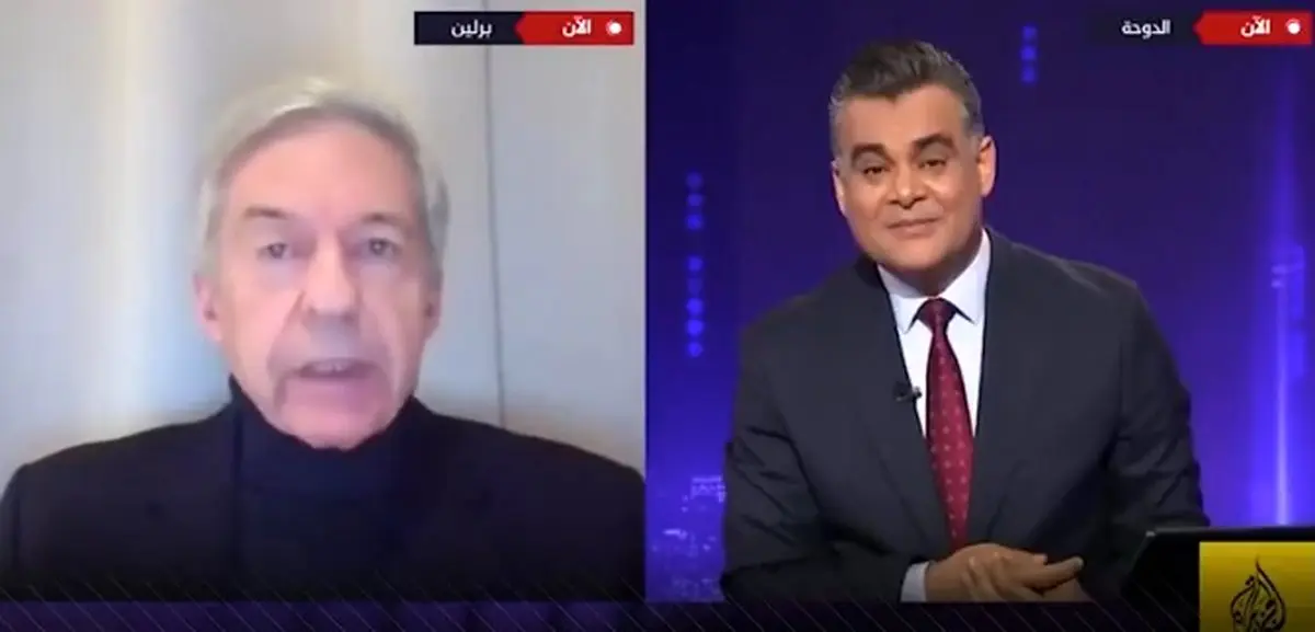  سوال مجری الجزیره از کارشناس اسرائیلی او را فراری داد