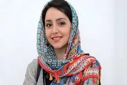 تصویری از پوشش خاص نازنین بیاتی