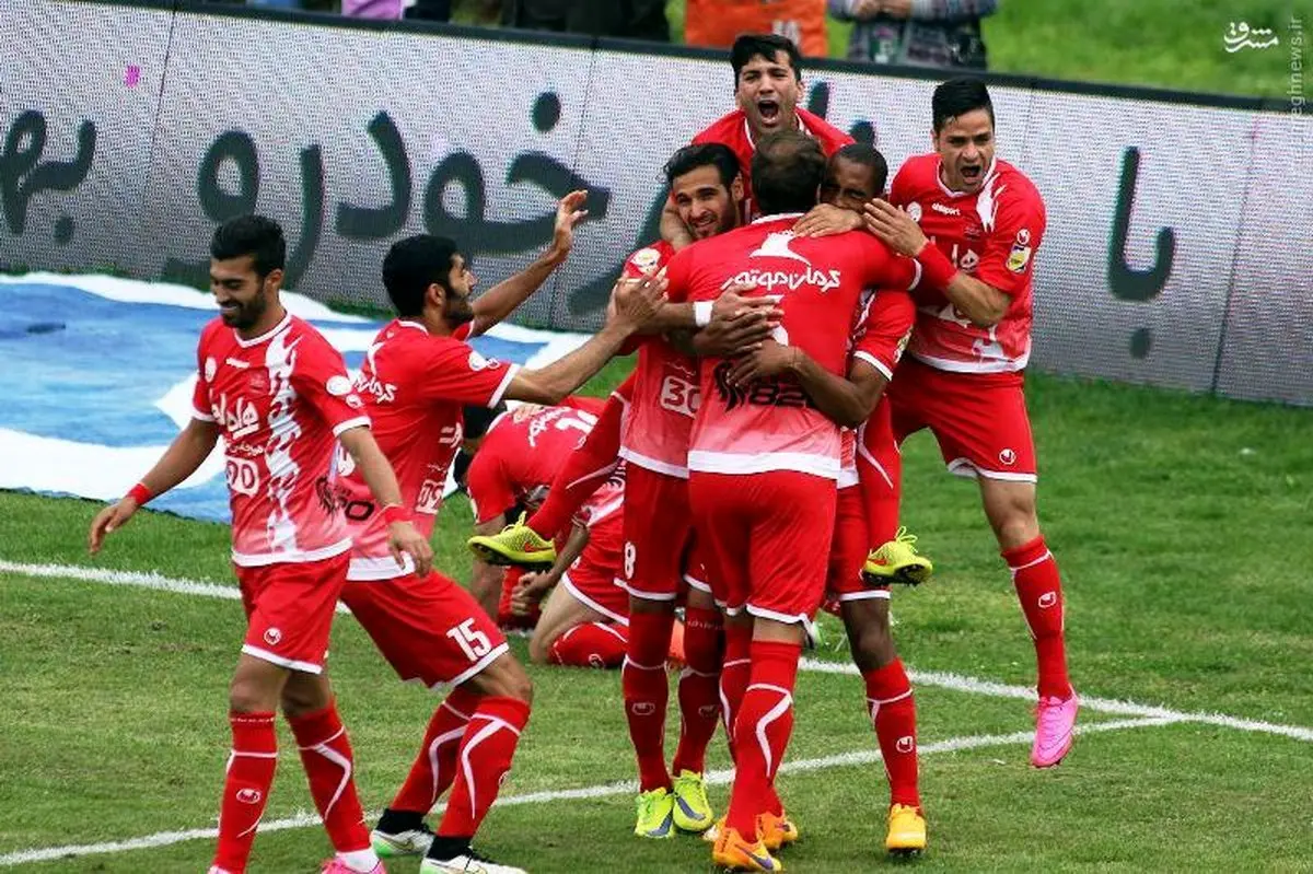 شادی‌ گل‌ حساسیت‌ زای‌‌ پرسپولیس +عکس