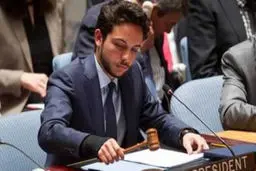 جوان 20 ساله ای که رئیس شورای امنیت شد/عکس