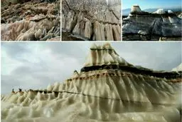 گنبدنمکی جاشک استان بوشهر/ عکس