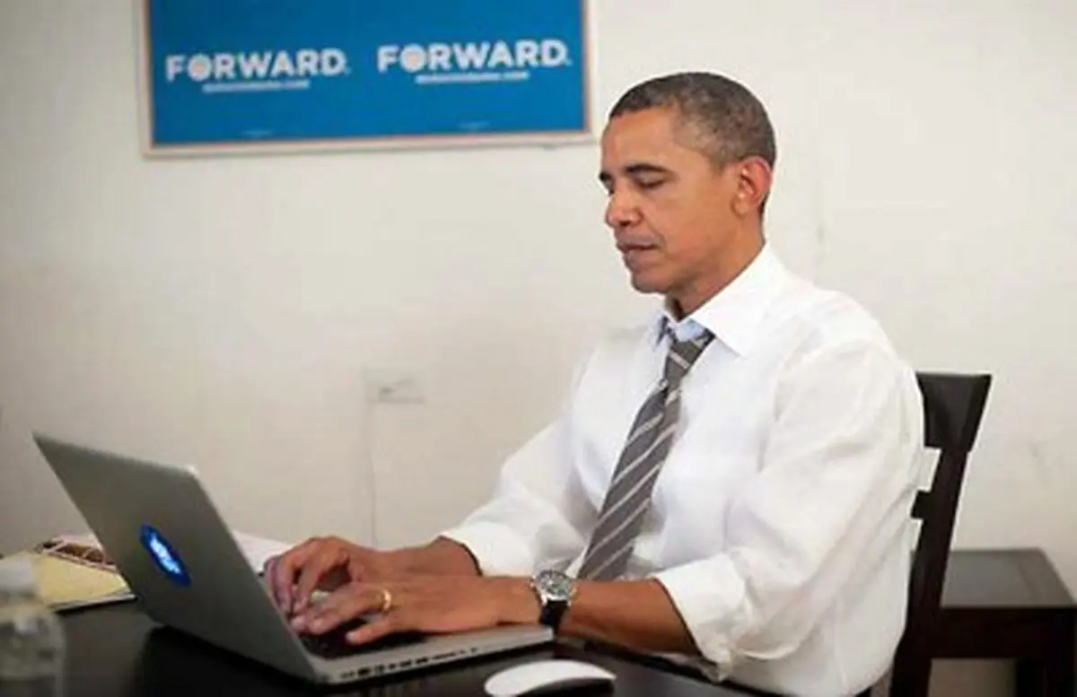 اوباما به توییتر پیوست/ نخستین توئیت اوباما: سلام توئیتر! من باراک هستم