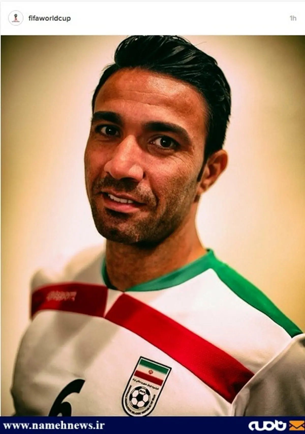 پیام اینستاگرامی فیفا برای نکونام!/عکس