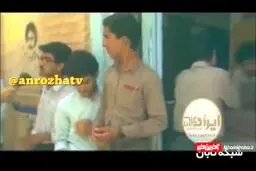 مصاحبه قدیمی مجری تلویزیون در زمان اعزام به جبهه + ویدئو