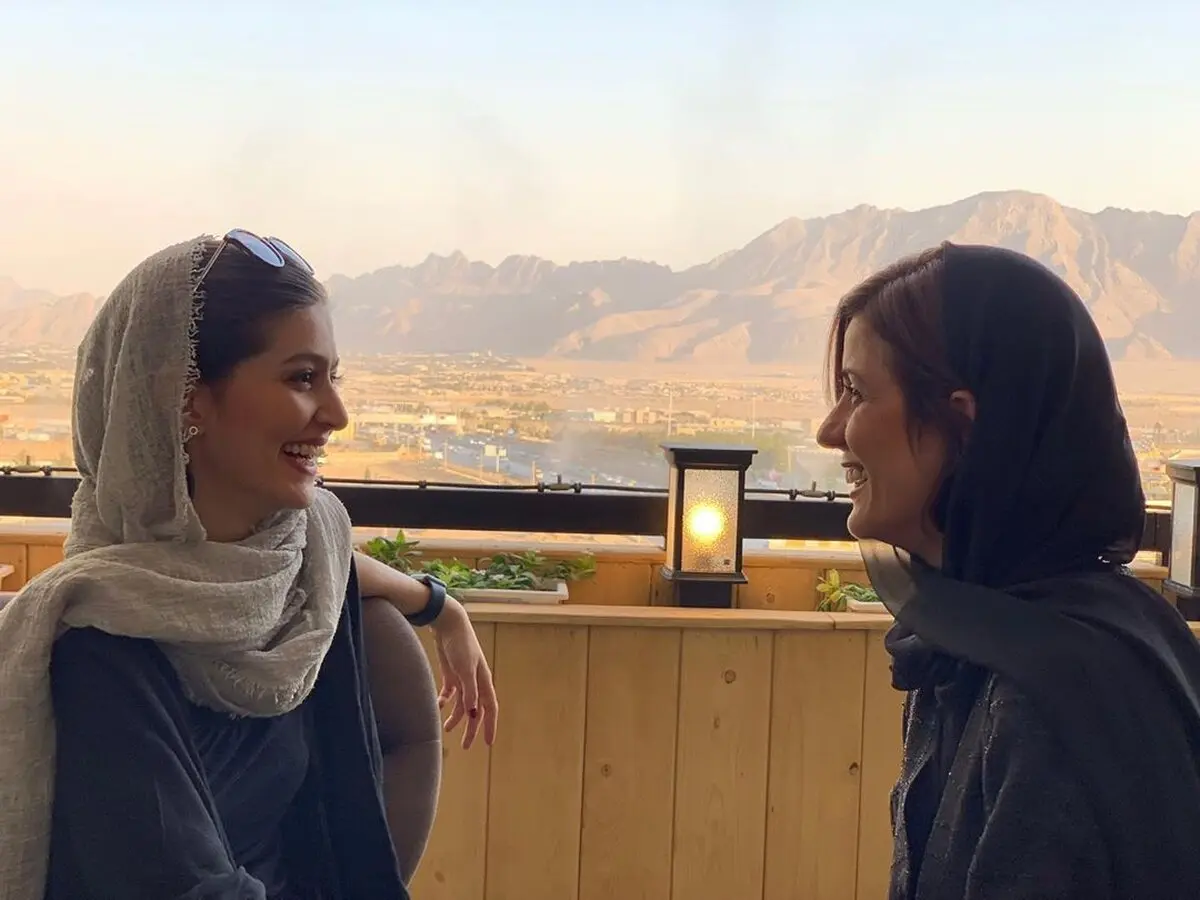 سارا بهرامی و پردیس احمدیه