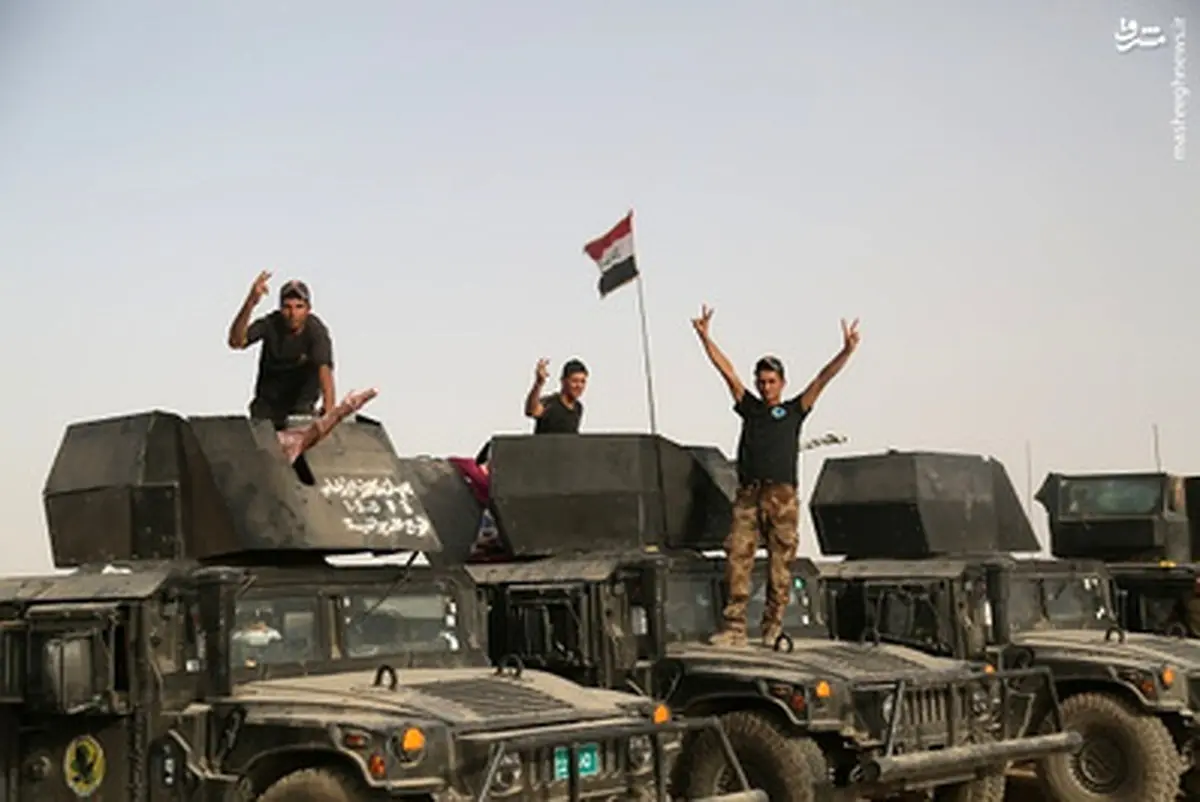 استقرار نیروی ویژه ارتش عراق در موصل/تصاویر