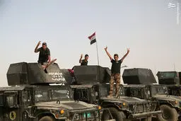 استقرار نیروی ویژه ارتش عراق در موصل/تصاویر