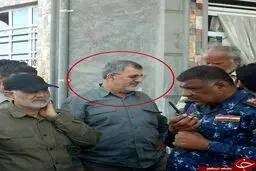 فرمانده نیروی زمینی سپاه و سردار سلیمانی در فلوجه/ عکس