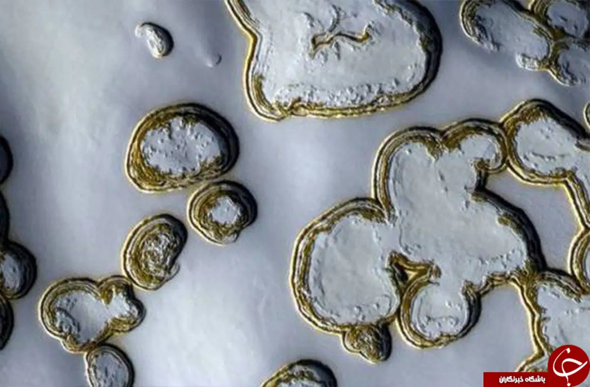 تصاویر حیرت انگیزی که ناسا از زمستان مریخ منتشر کرد!