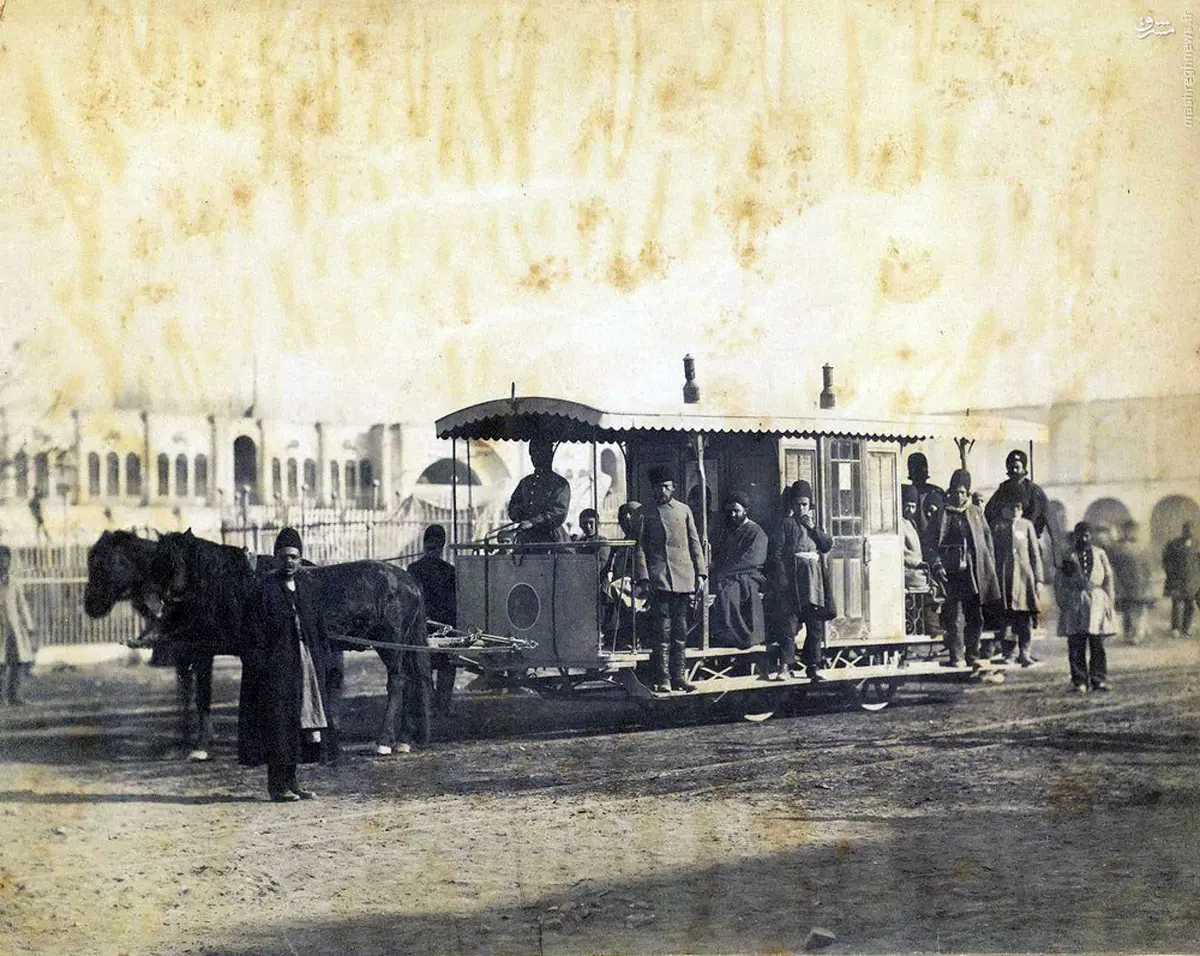 وسیله نقلیه در دوران قاجار/ عکس