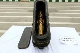 کشف تابوت مومیایی در اصفهان/ عکس