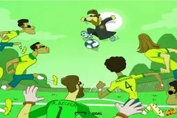 لئو مسی در جدال با برزیل در نیمه نهایی کوپاآمریکا 2019