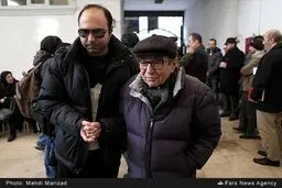 تشییع پیکر صدای ماندگار ایران/ تصاویر