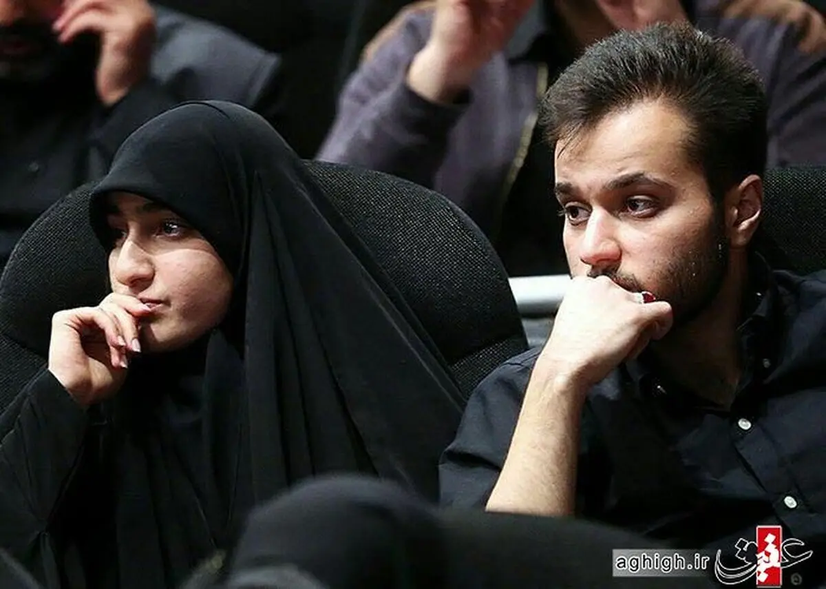 فرزندان سردار سلیمانی در اکران خصوصی یک فیلم/عکس