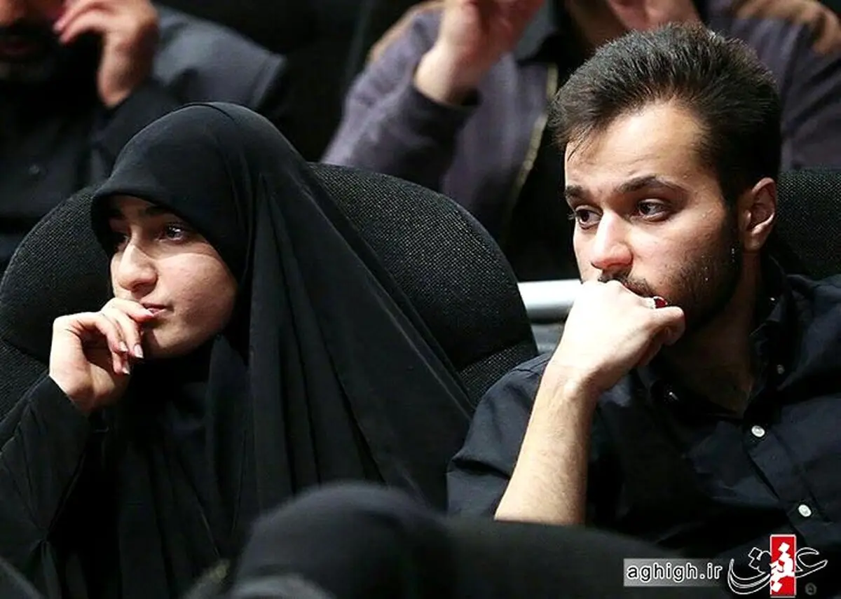 فرزندان سردار سلیمانی در اکران خصوصی یک فیلم/عکس