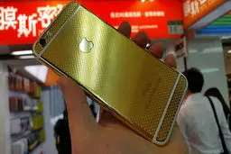 آیفون 6 ساخته شده از طلای 24 عیار/ تصاویر