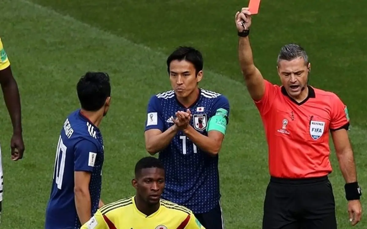 دومین پیروزی برای آسیا/ کلمبیای 10 نفره مغلوب ژاپن شد