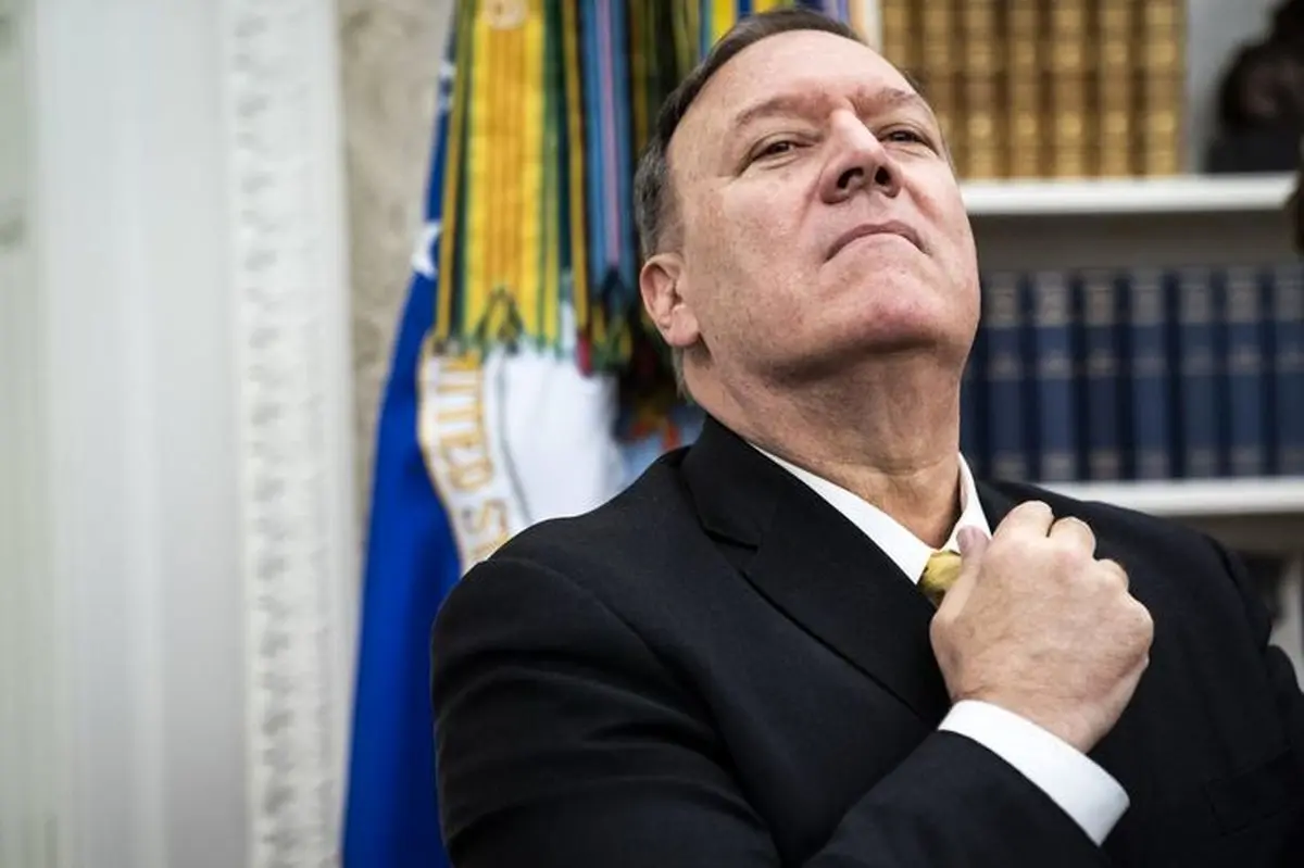 پمپئو؛ یاوه‌گویی که با صدای بلند با خودش حرف می‌زند!