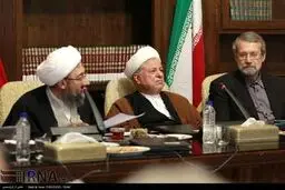 حاشیه ی تصویری جلسه مجمع تشخیص مصلحت نظام در غیاب روحانی