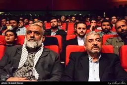 فرمانده سپاه و سردار نقدی در لباس شخصی/عکس