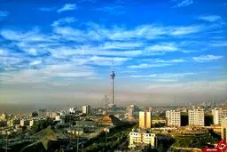 مراحل ناپدید شدن برج میلاد + تصاویر