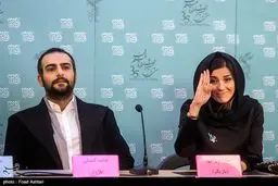 حامد کمیلی و سارا بهرامی در کاخ جشنواره/عکس