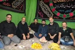 عزاداری بازیگران مشهور تلویزیون در قزوین/عکس