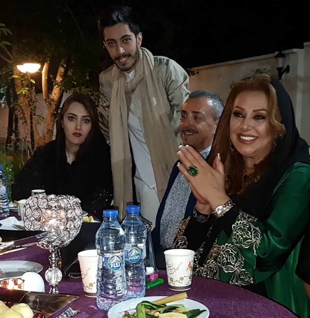 عکسی که دلتنگی نسرین مقانلو را نشان می دهد