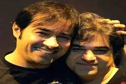 شهاب حسینی در کنار برادر بزرگش + عکس