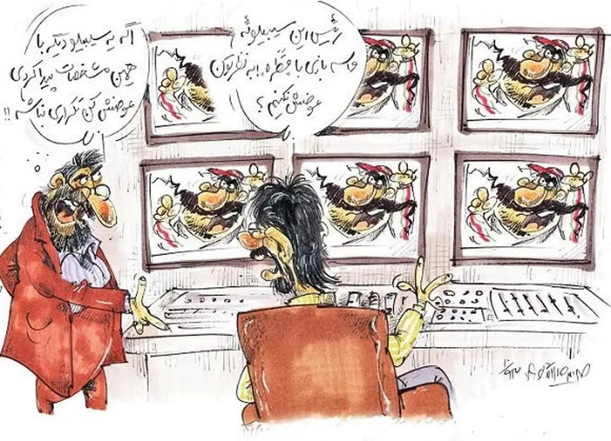 در حاشیه سانسور‌‌های تکراری/کاریکاتور