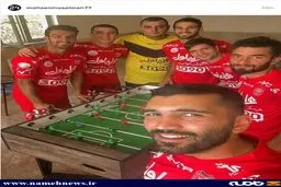 استراحت به سبک بازیکنان پرسپولیس/عکس