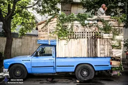 عکس/ استفاده متفاوت از نیسان آبی‌