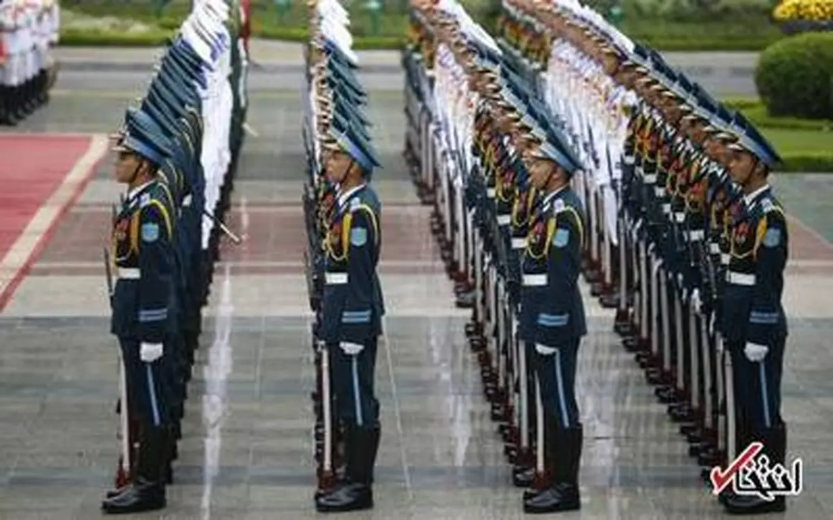 نظم گارد تشریفات ویتنام را ببینید /تصاویر