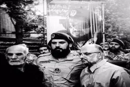 فرزند سردار شهید ناظری/ عکس