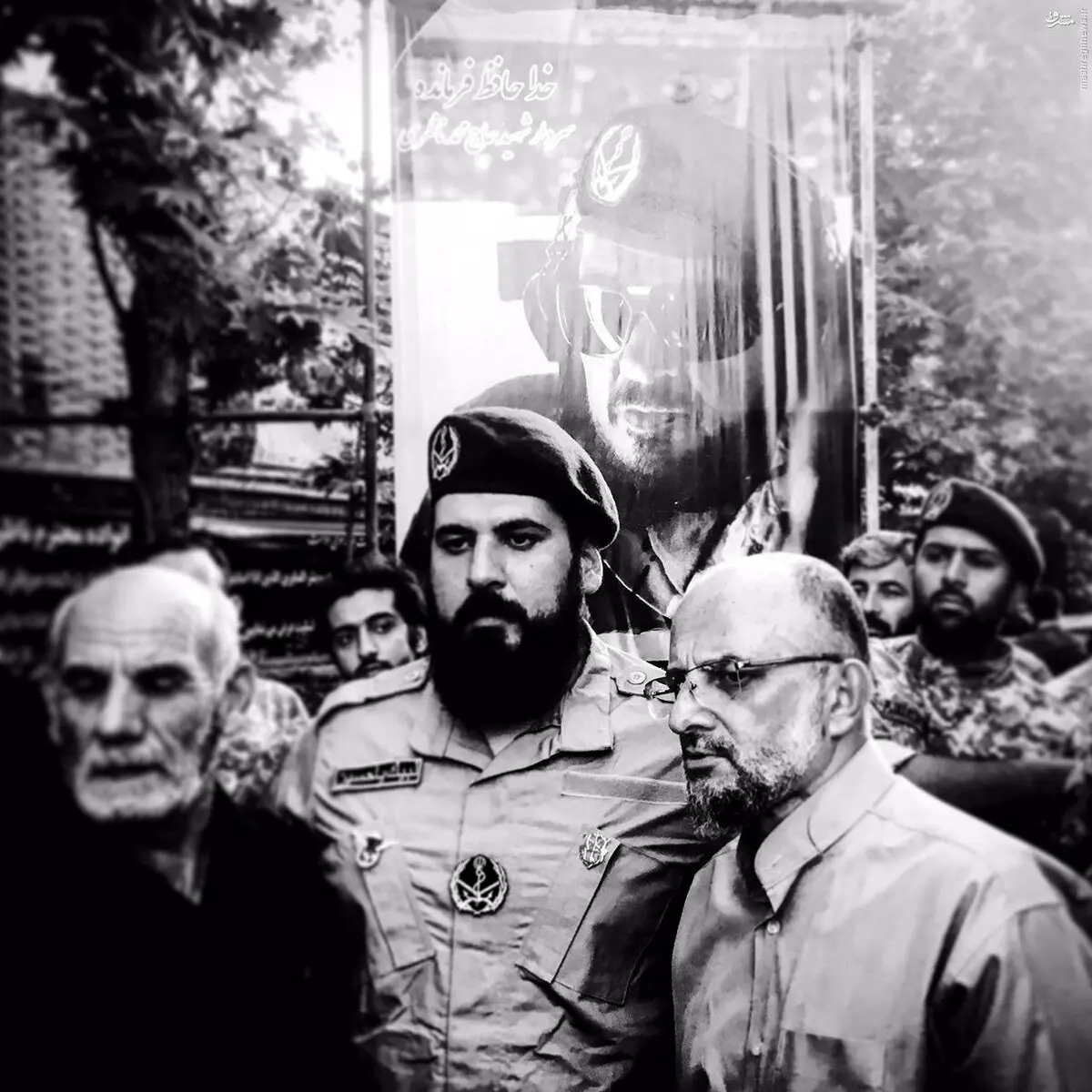 فرزند سردار شهید ناظری/ عکس
